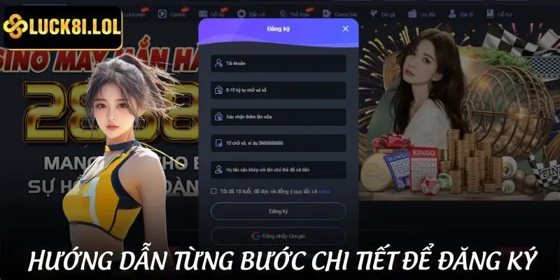 Chi tiết từng bước để đăng ký tài khoản an toàn