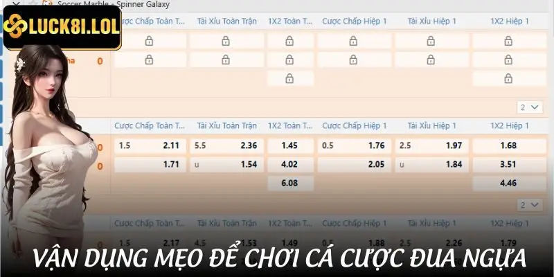 Vài thủ thuật dùng để đặt cược đua ngựa uy tín